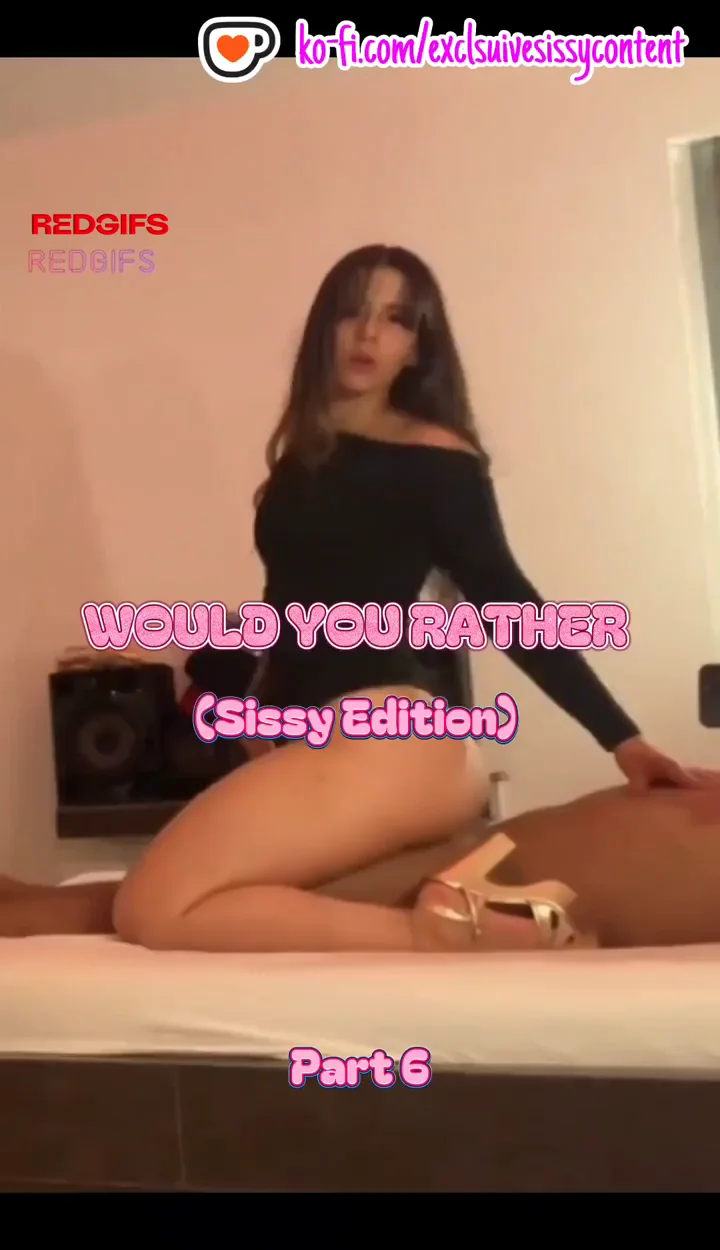 Sissy Dilemma: Gulp That Load or Get Strap-On Wrecked? Pick 2nd! 🍆💦👗