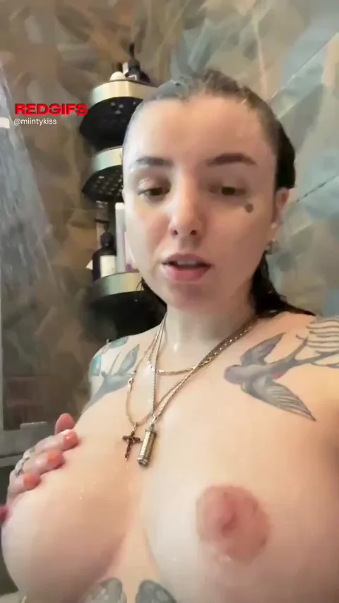 If u walked into the shower, what wld u do