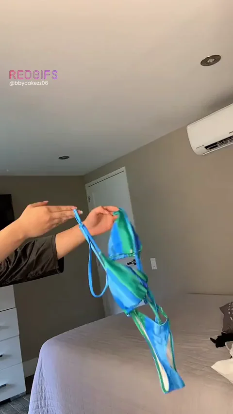 Missing Summer Vibes: Teasing My Slutty Bikini 😩🏖️💦