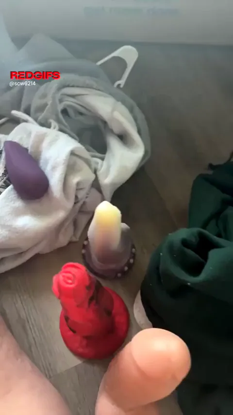 Endless Toy Choices for My Slutty Holes 😈🍆🔥