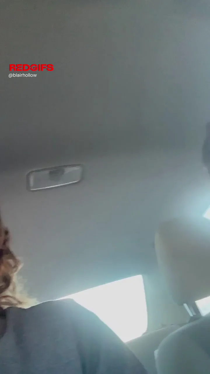 When mom gets a night out &amp; gets ready in the car