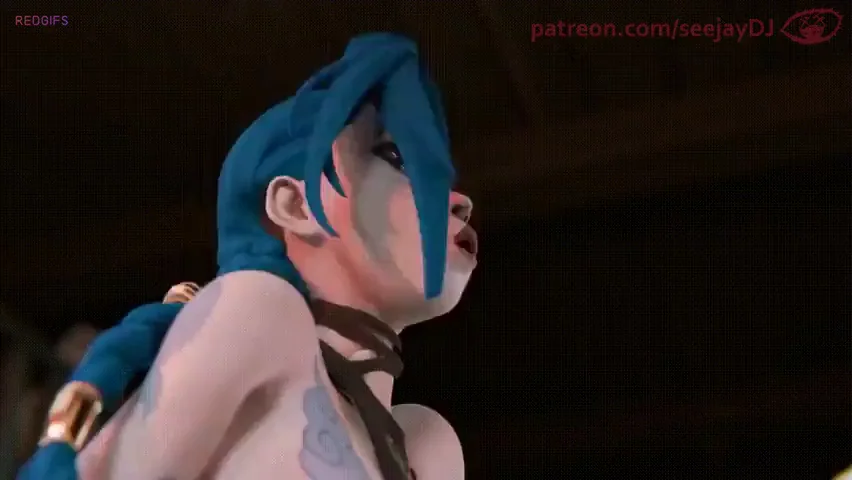 Jinx and Vi's Steamy Lesbian Anime Pussy Lick Fest