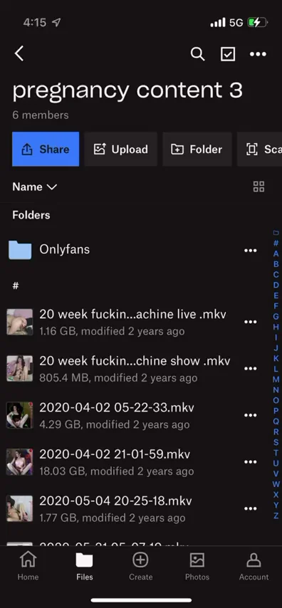 Pregnancy content! Get the whole folder for 50$