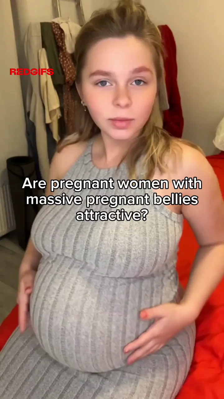Tight dresses are perfect for pregnant women!