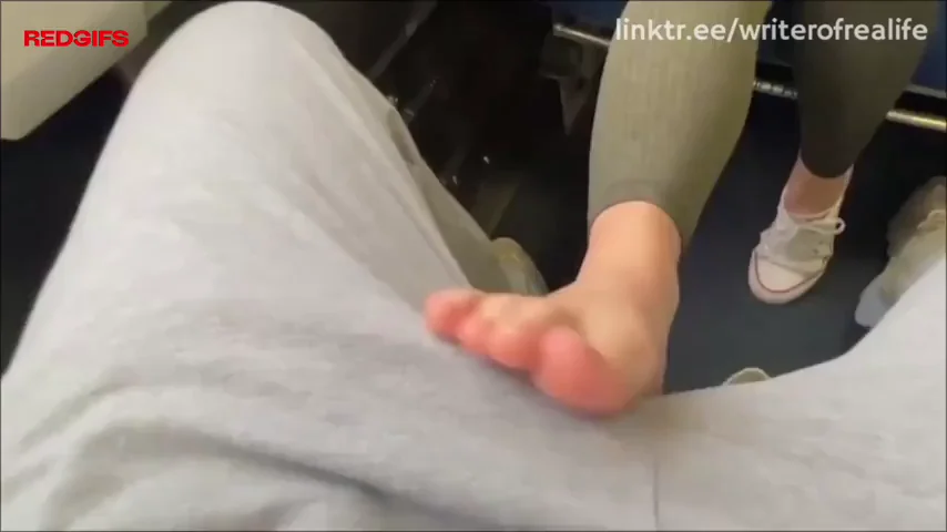 Cheating Vow Shattered: Amateur Teen's Foot Tease in Grey Sweatpants