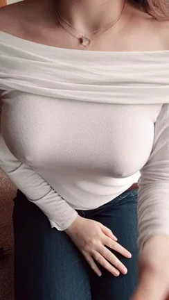 Natural Perky 18yo Teen Teases Tits and Strips for You