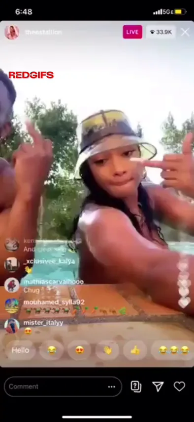 Megan Thee Stallion's Thicc Poolside Twerk Tease