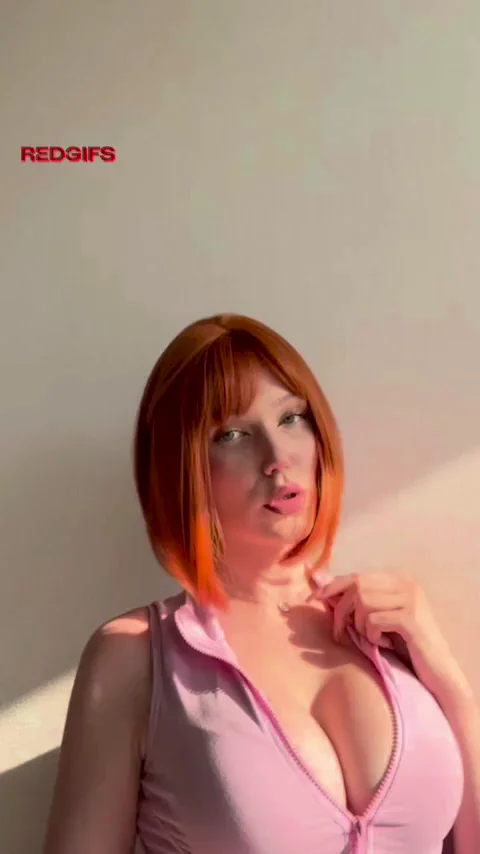 🔥 Mind-Melt Unzip My Big Tits, Redhead Slut 😘
