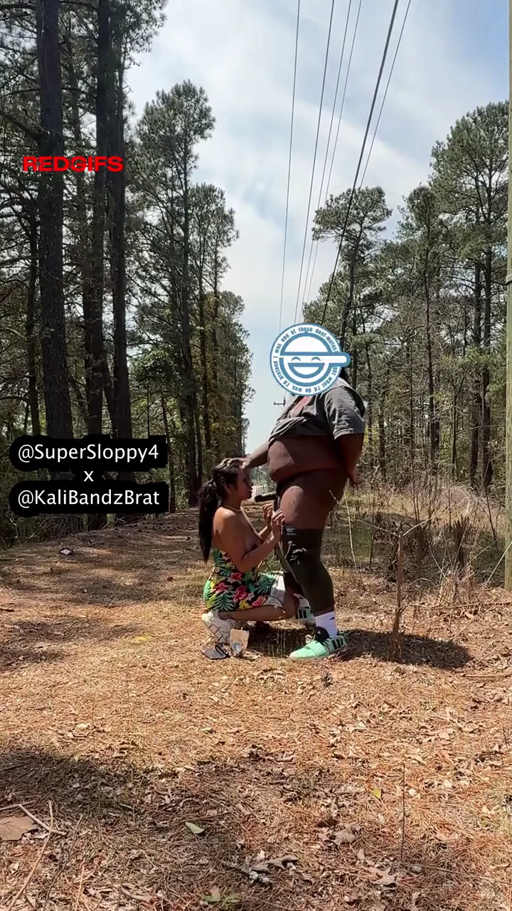 🔥 @KaliBandzBrat's Wild Public Hike Blowjob in Fayetteville 🍆💦 (Sound Added!)