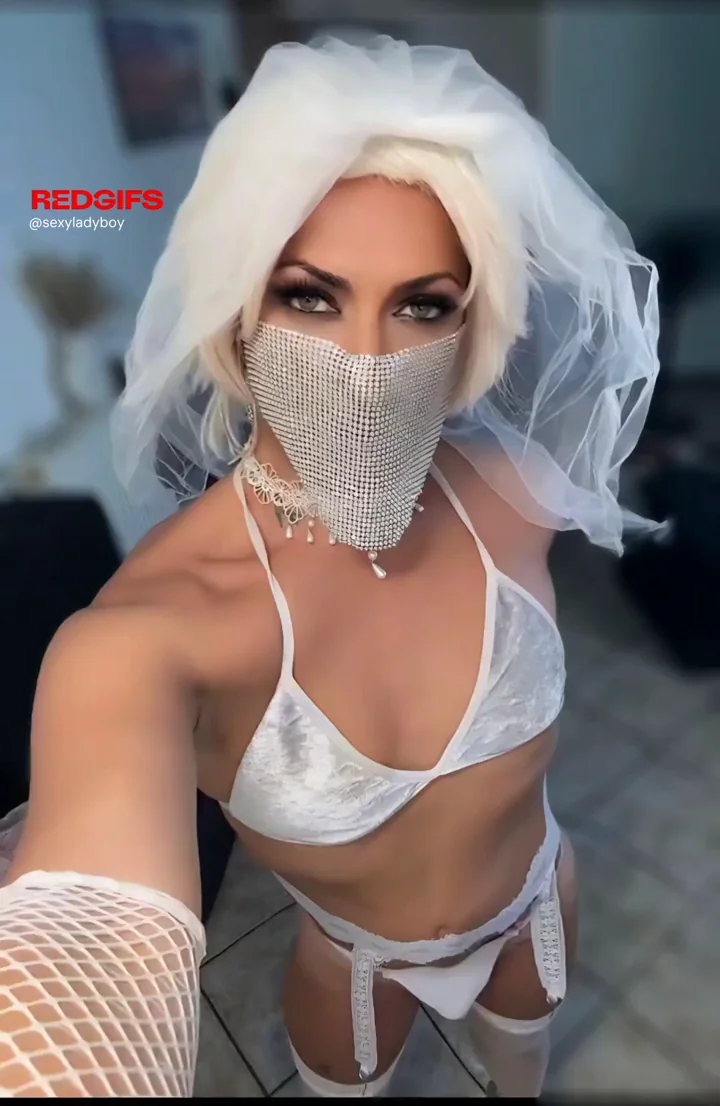 Bridal Sissy Slut's Wedding Tease 💒👰🍑