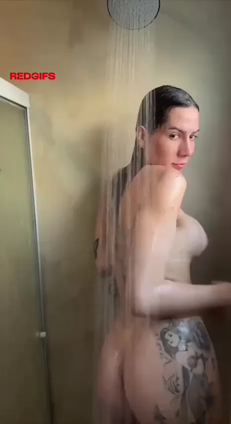 I’m letting the warm water run over every inch of my body.