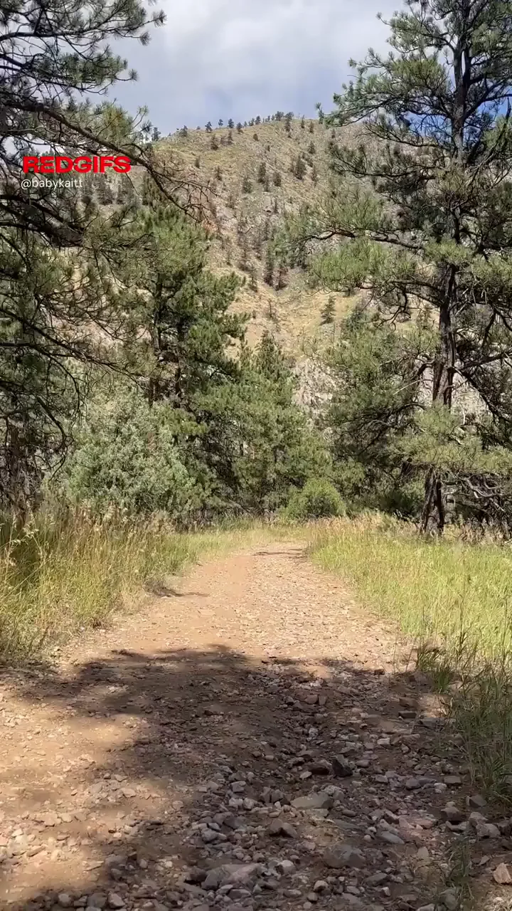 Naked Hiking Slut Shows Off Her Tight Pussy & Ass Trail 😈🌲🍑