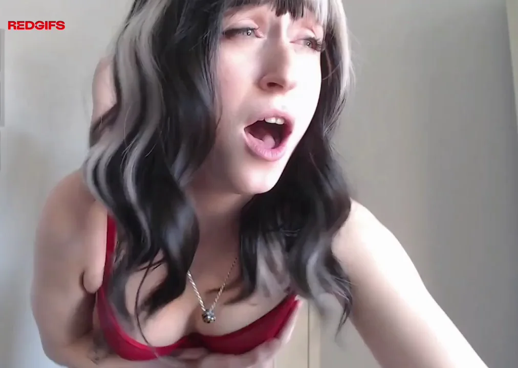 His thick cock stretching me out makes me moan so hard 🥵