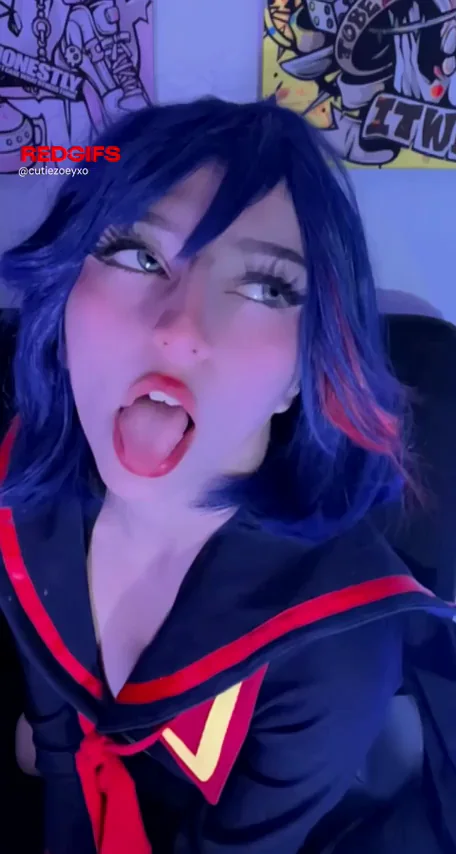 Will you ruin my make-up with your cum?