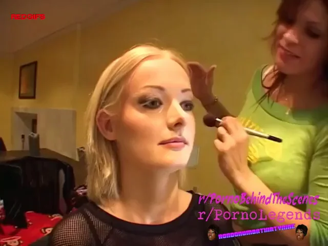 Melissa Lauren, 19 years old, getting her hair, makeup, and outfit prepared just right 💅💅💅 behind the scenes to look her absolute best while getting choked out and spit on for the world to see 🏆🏆🏆🏆