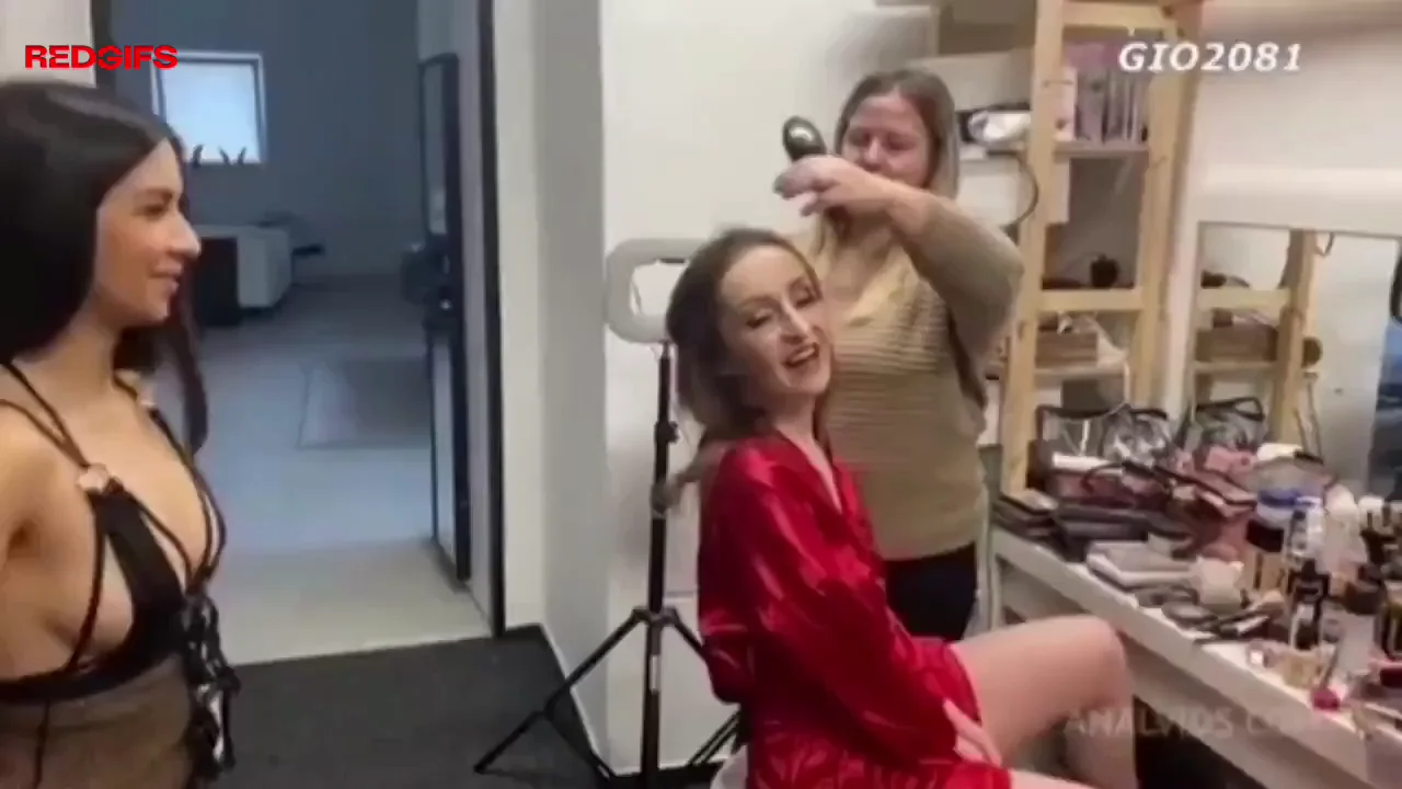 DiDevi Interracial Double Anal BTS - after scene, BBC keeps fucking her shithole