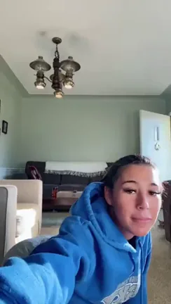 Brunette Tiktok Teen Twerking