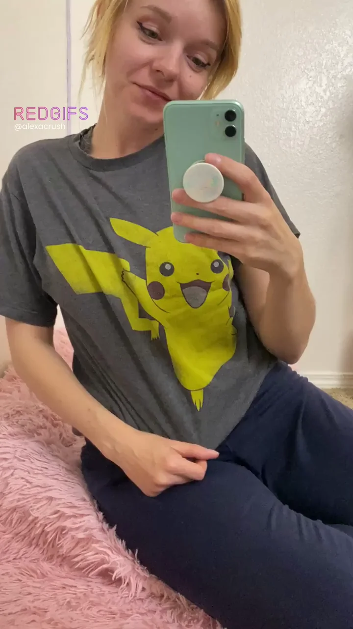 Pikachu Who? AlexaCrush's Pierced Petite Tits Steal the Show