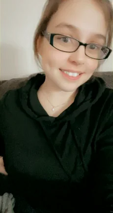 Nerdy Glasses Girl's Epic Titty Drop Tease - How's YOUR Night Now?