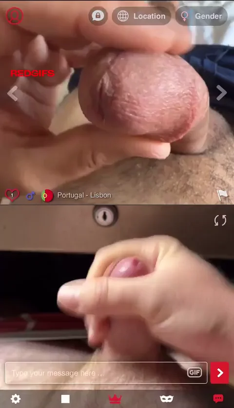Cumming with a friend