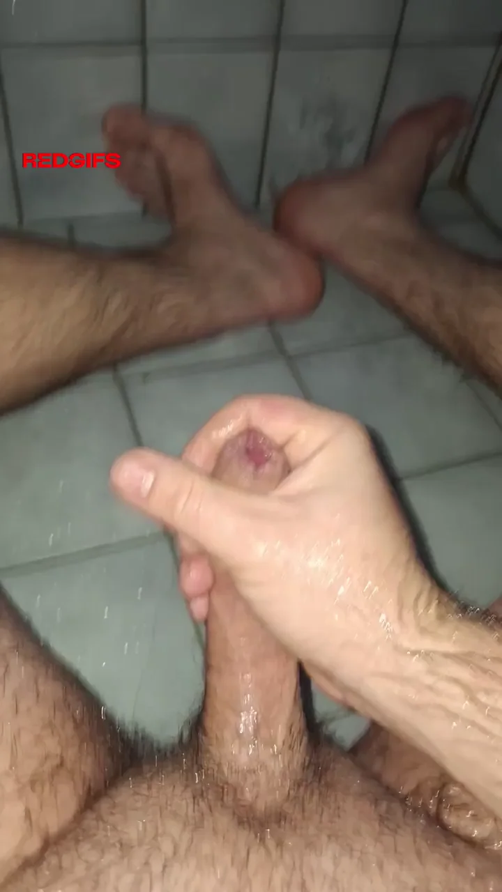 Gotta start every day with a quick nut in the shower