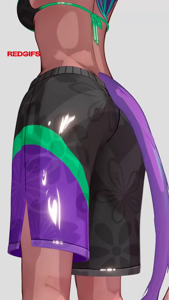 Swim Trunks Getting Pantsed