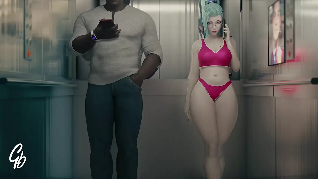 Petite blue haired girl gets wrecked by BBC