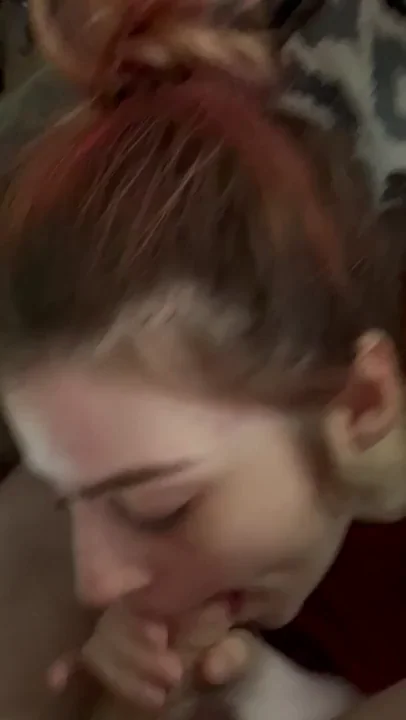 Redhead Slut Drenched in Massive Cum Facial! 💦😈