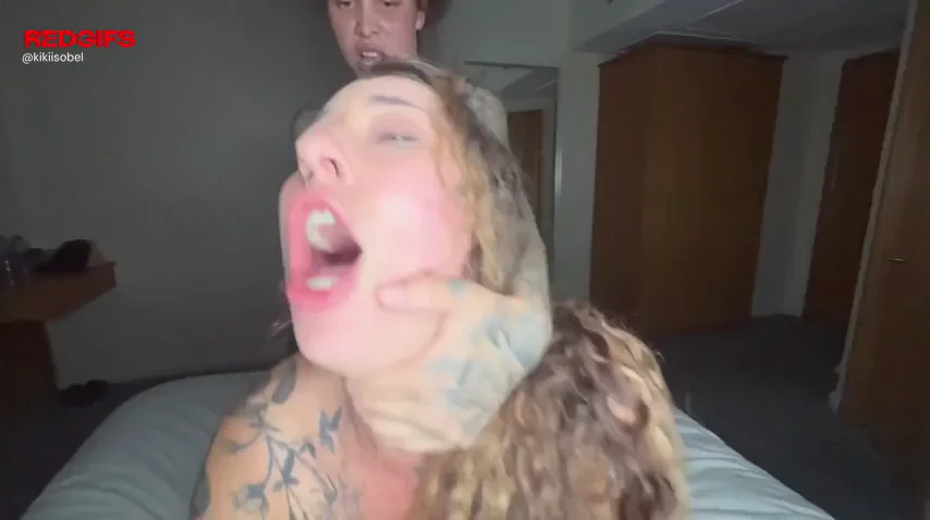 POV I’m your girlfriend &amp; we found a lesbian to pound me while you look into my eyes