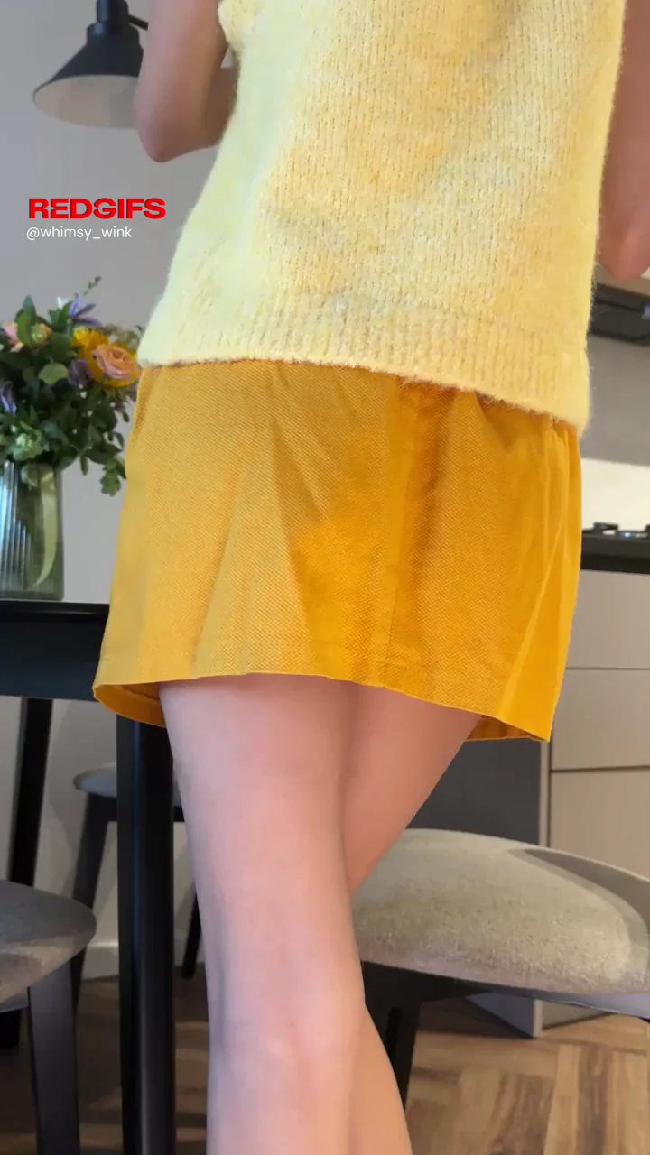 Panty-Free Tease Day 🍑💦 No Undies Under That Skirt!
