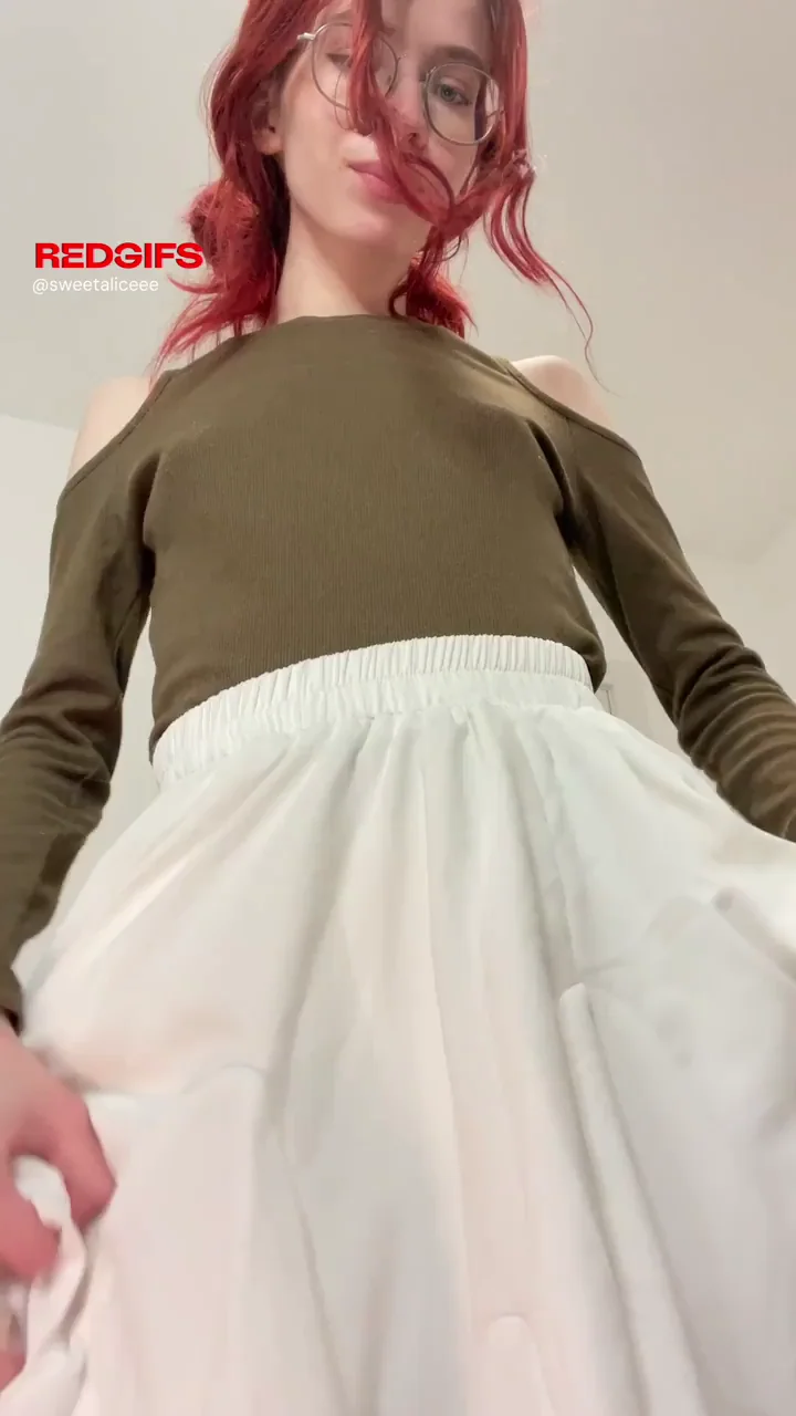 Slipped out without panties again