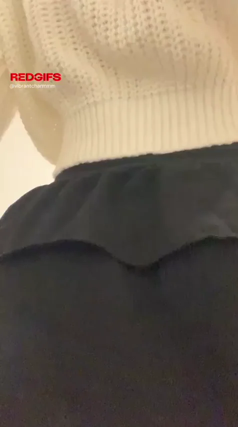 This skirt feels better with no panties at all