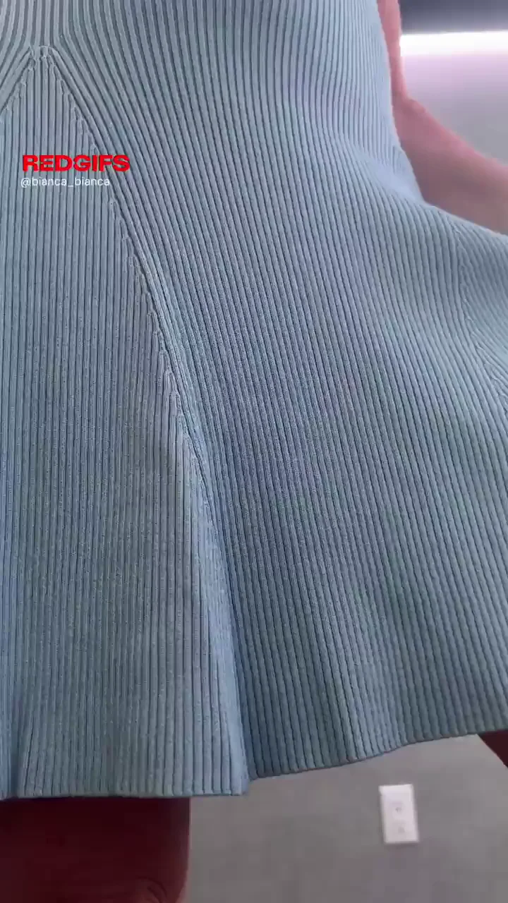 No Panties Skirt Tease 💦 Easy Pussy Rub to Squirt Orgasm 😈