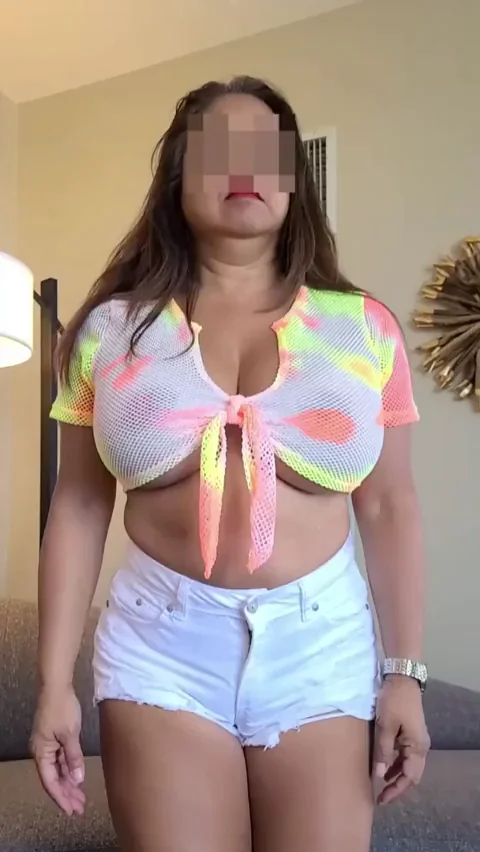 My big Asian boobies bouncing out of my top