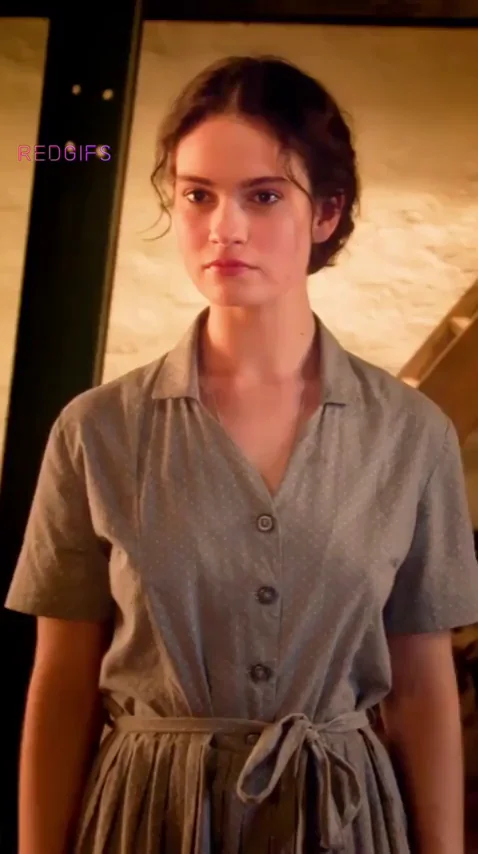 Lily James in The Exception (2016)
