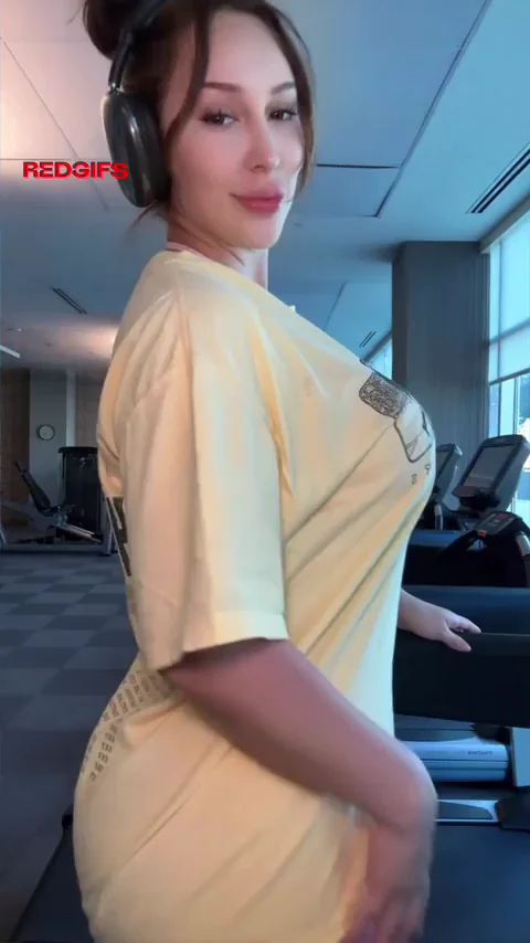My peach looks best in booty shorts