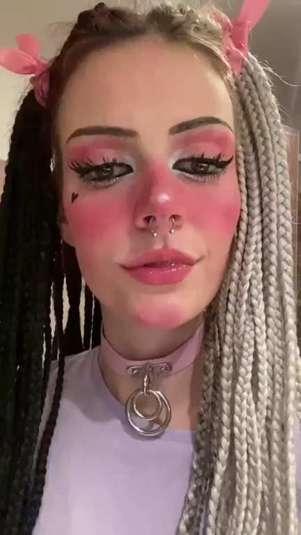 Ahegao Slut's Drool Disaster: Pink Kitty Overload