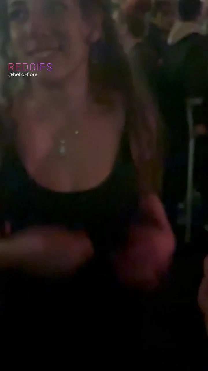Sneaky Club Slut Fun with Massive Tits 🍑🔥