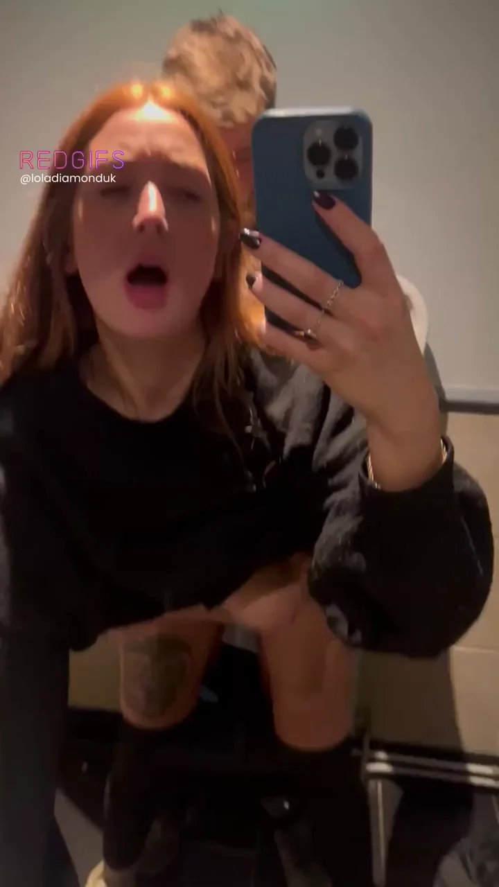I snuck a boy into the girls toilets to fuck me while I filmed it