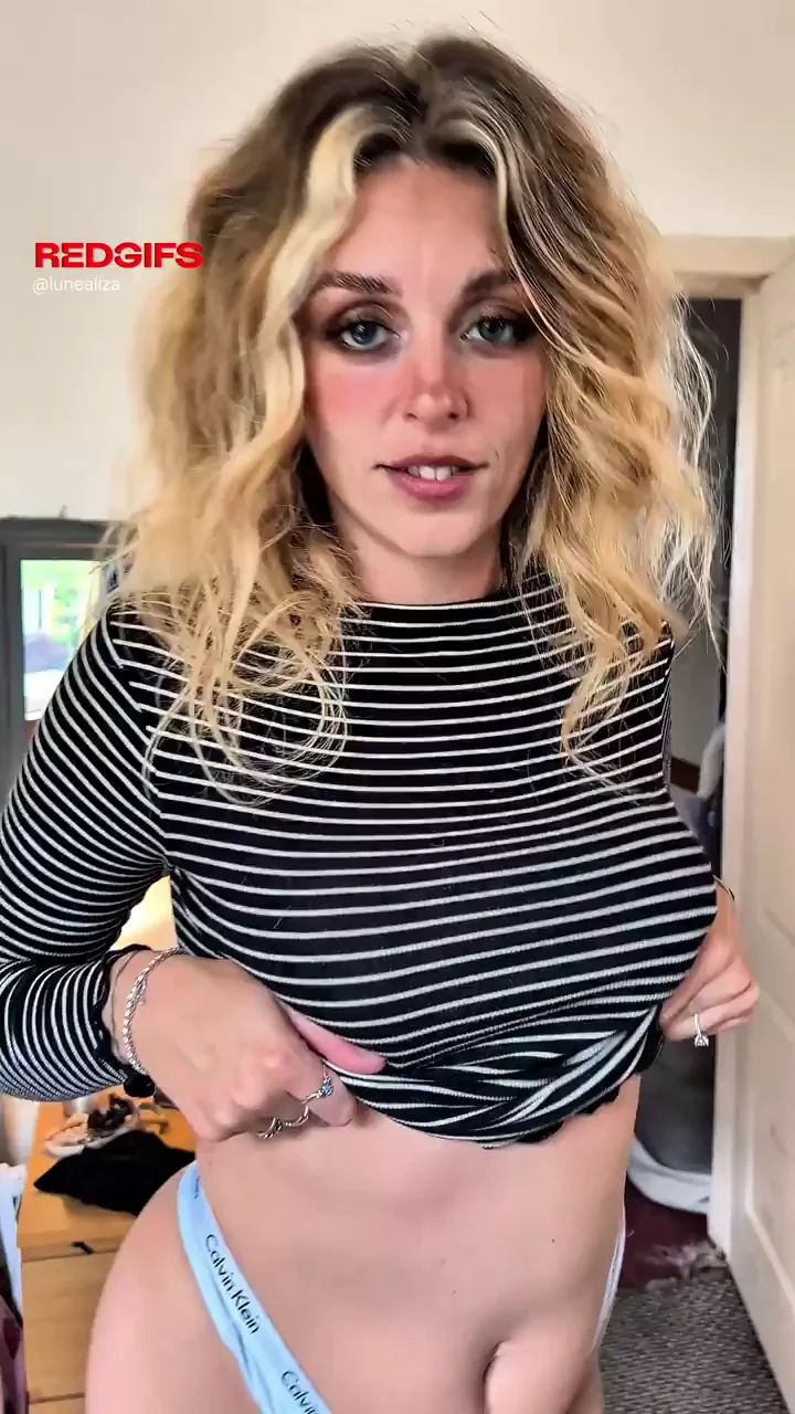 The girl next door is finally flashing you her boobs
