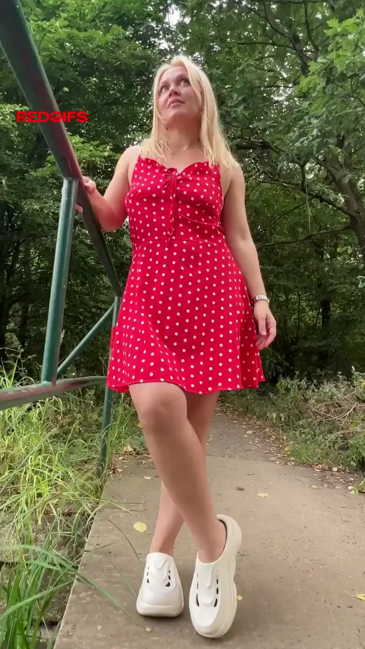 This look under the dress will cheer you up
