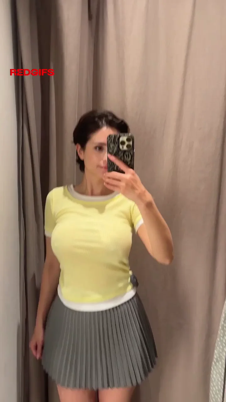 Trying on new looks and feeling a little daring