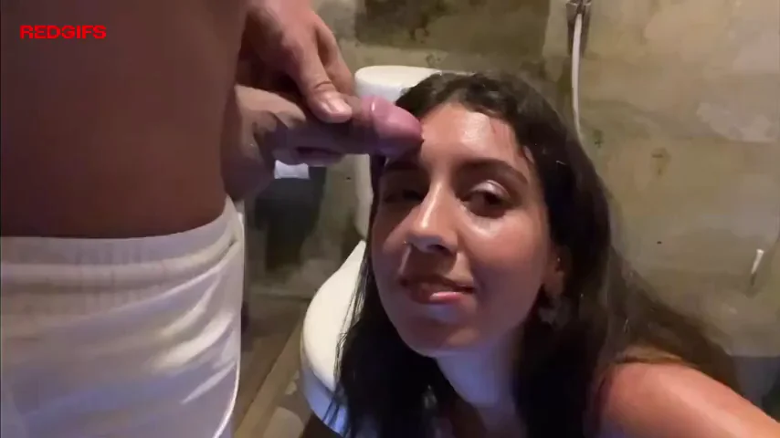 Feed My Slutty Step-Sis Cum? 😈💦 Public Facial Feeding Frenzy