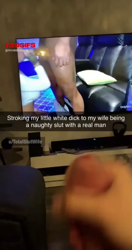 Cuck Strokes to Wife's Sloppy BBC Worship Vid