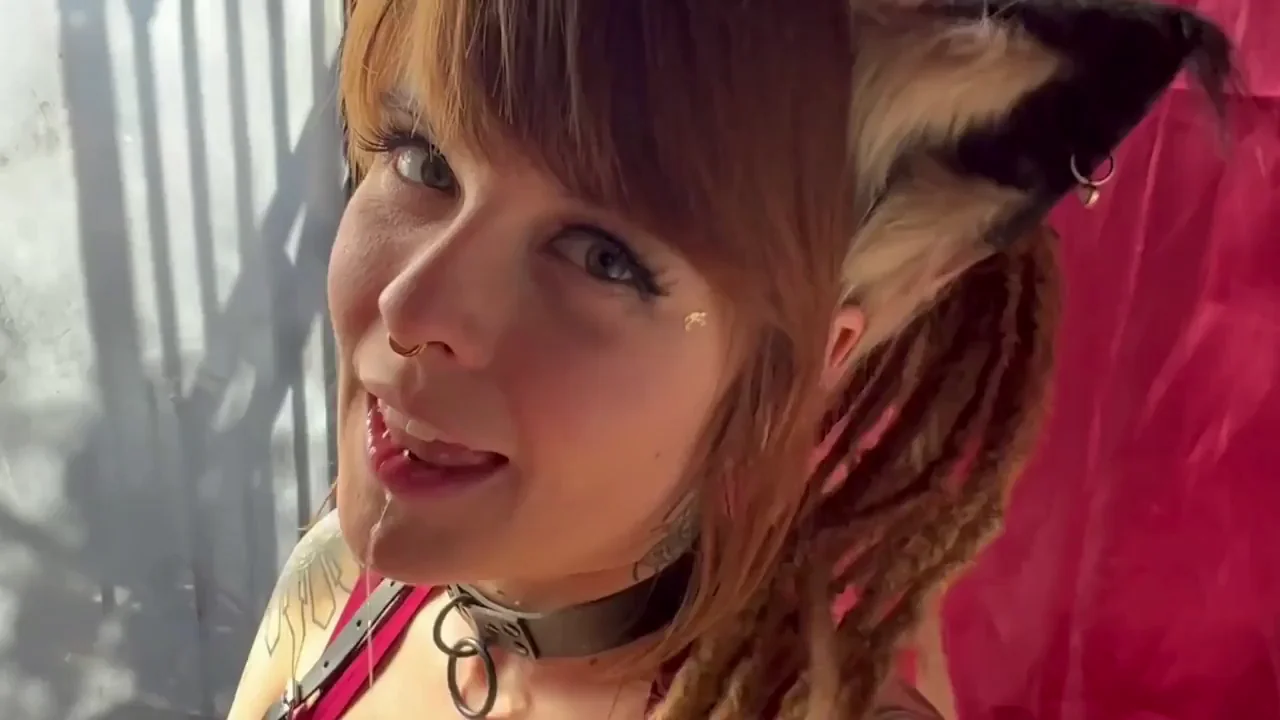 Cute Kitty's Sloppy Throat Welcomes Big Dick Balls Deep 😻💦🍆