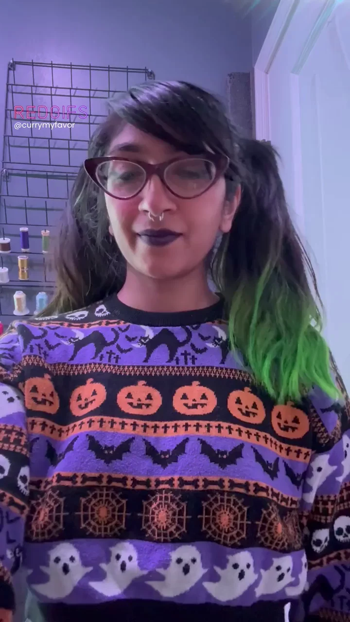 Just a cute Ghoul and a titty drop
