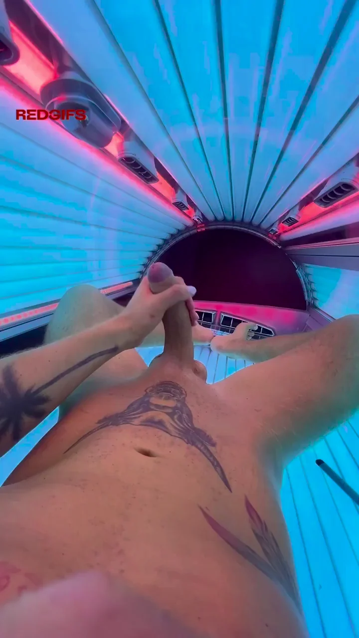 in front of me on your knees until you are all wet from my cum