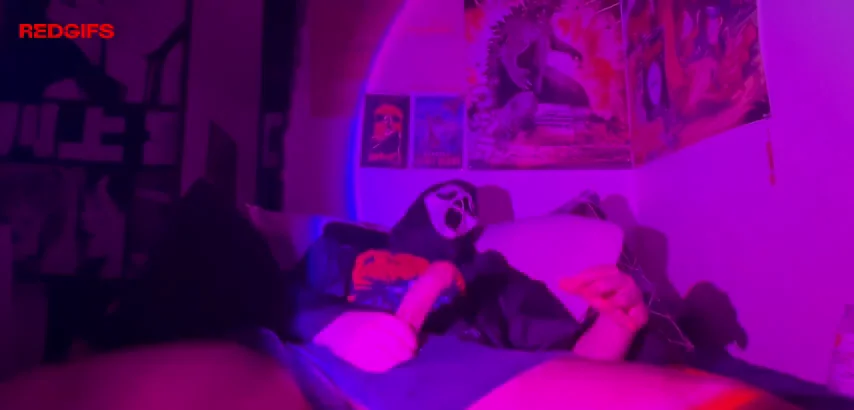 Ghost Face cumming hard