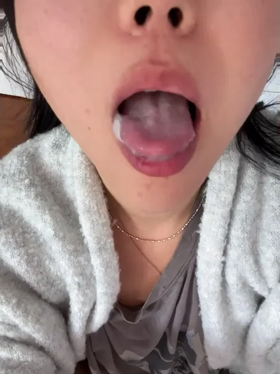 I woke up this morning with a gooey surprise in my mouth