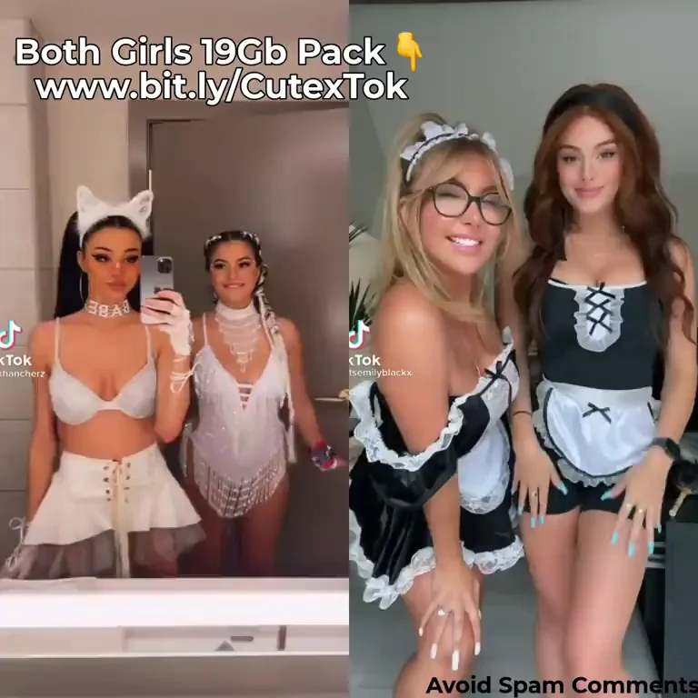 🔥 Both TikTok Cuties Nude Pack & Pussy Tease 😻💦